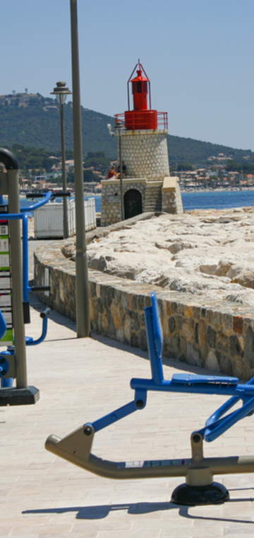 © Fitness area - Tourist Office of Sanary-sur-Mer