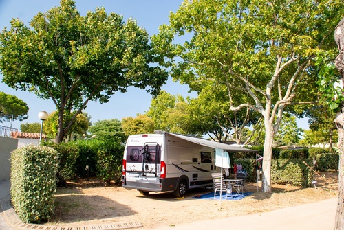 Camping CAMPASUN Parc Mogador : Camping car parking