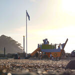 © Aire de jeux de la plage de la Madrague - Office de Tourisme de Saint-Cyr-sur-Mer / Joan Costeja