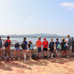 © Vue du sommet avec les enfants - Sanary Tourisme