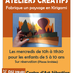 © Ateliers créatifs "Fabrique un paysage en Kirigami"_Saint-Cyr-sur-Mer - Ateliers créatifs "Fabrique un paysage en Kirigami"_Saint-Cyr-sur-Mer