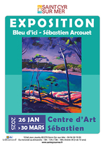 Exposition "bleu d'ici" -  Sébastien Arcouet.