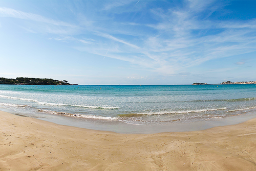 The beach "la plage Dorée"