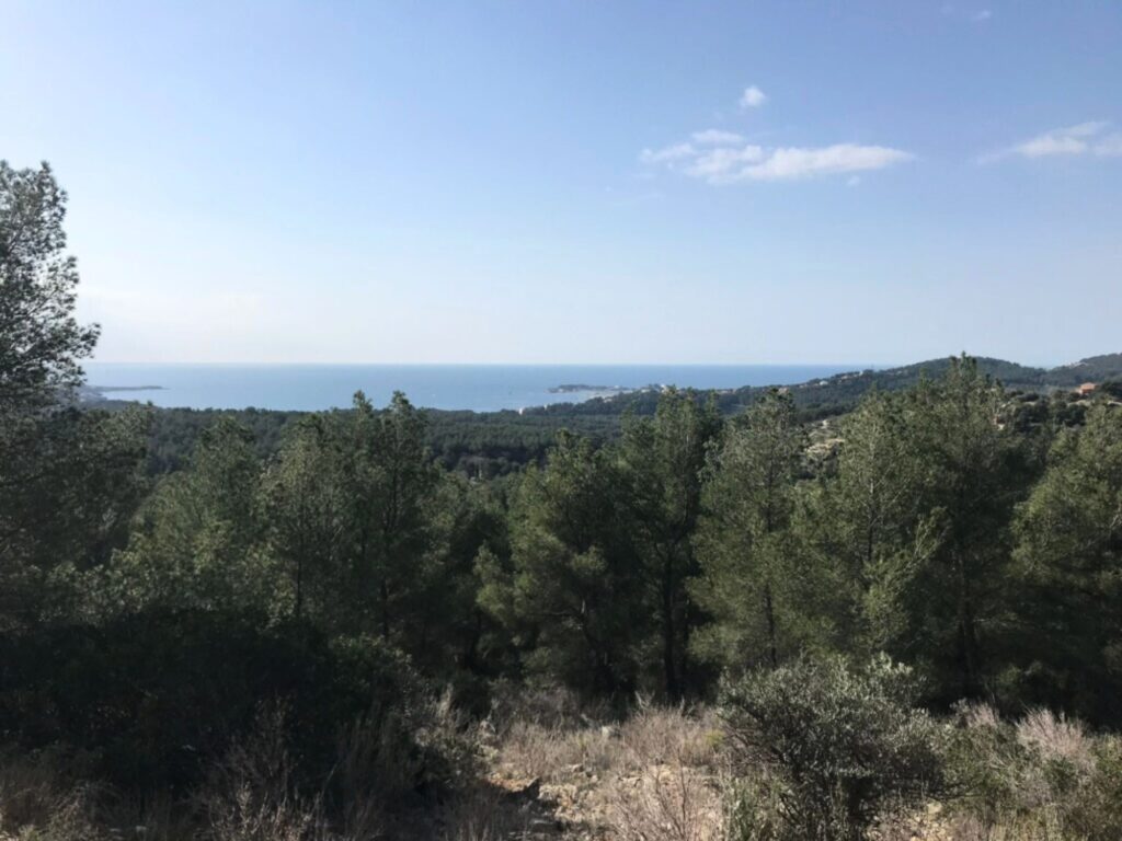 Sentier du belvédère Gros Cerveau Sanary-sur-Mer